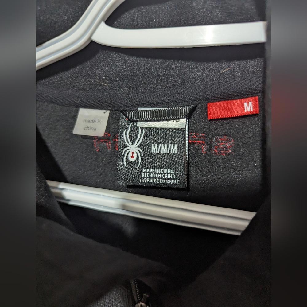 Spyder Jacket 100% Polyester Black - image 7